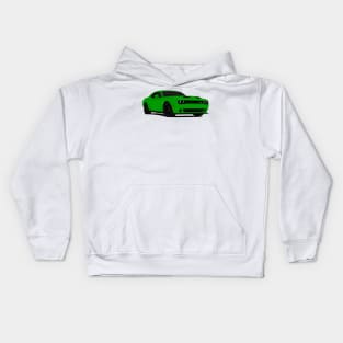 HELLCAT GREEN Kids Hoodie